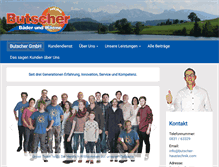 Tablet Screenshot of butscher-haustechnik.com